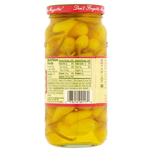 Mezzetta Chili Peppers Hot 16.0 Oz(Pack Of 2) #TOP2