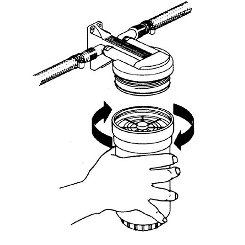 Jabsco FILTA WATER FILTER, view 2