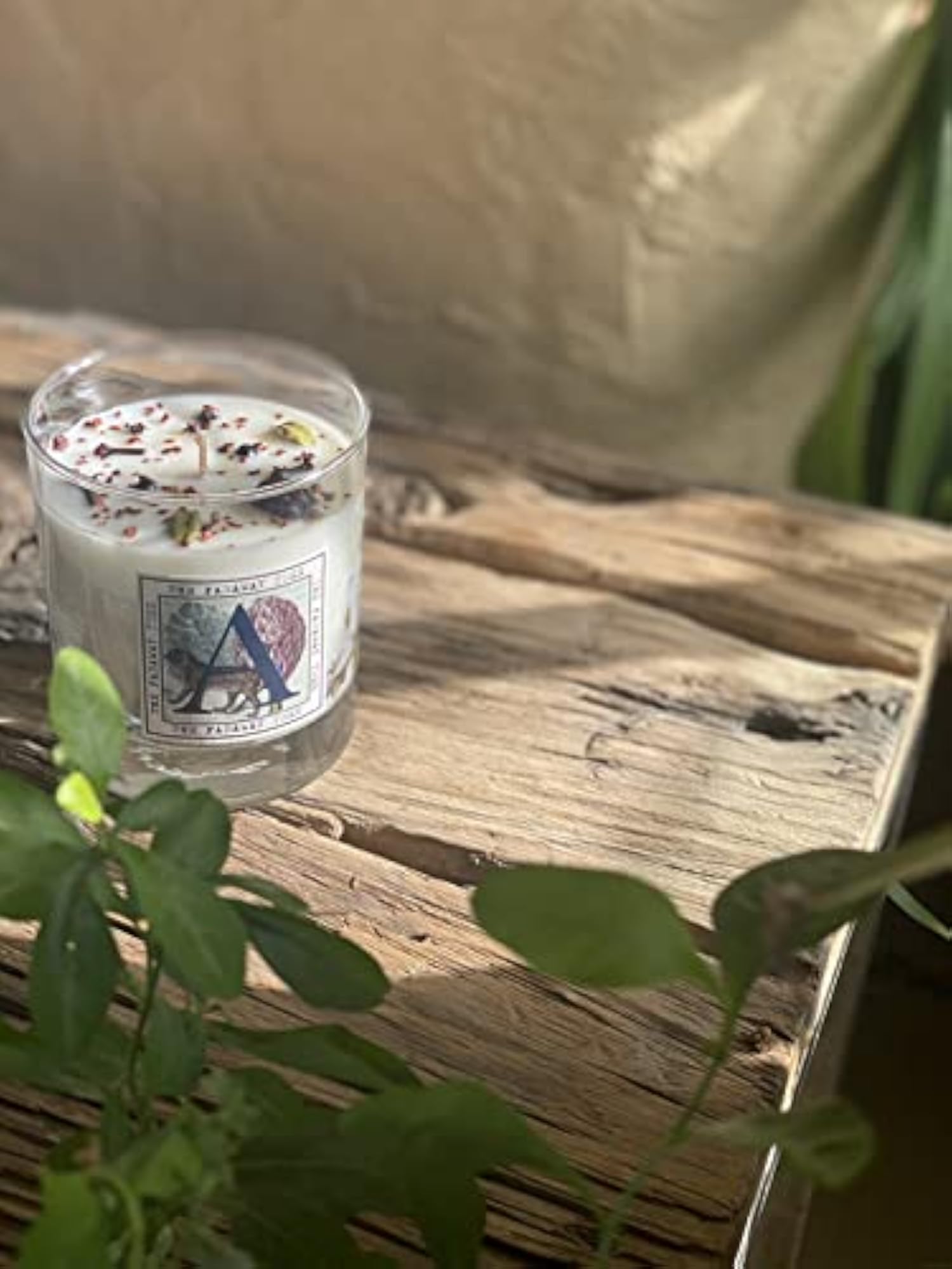 Alphabet Spice Candle - X