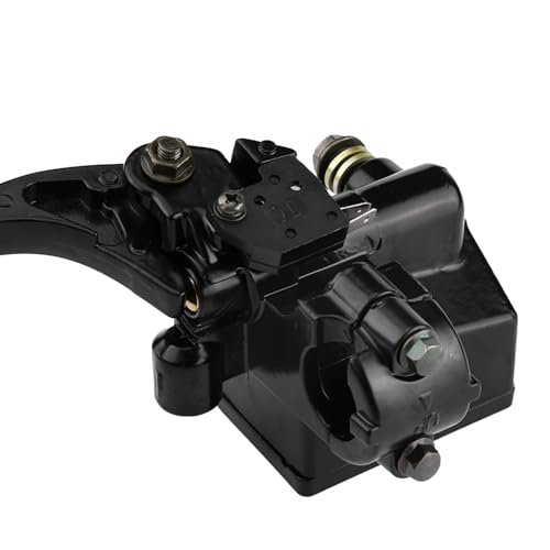 Pompa Freno Anteriore Destra Leva Installazione Semplice Lega di Alluminio 22 Mm per YFZ450 YFM BLACK