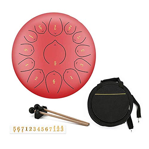 12�C���` ��̃X�s���b�g�h���� Worry-Free Drum Lotus Drum Forget The Mysterious Empty Handdish �X�`�[����h���� ���S�Ҍ��� �v���t�F�b�V���i�����j�o�[�T��(�J���[: �s���N) (�s���N)