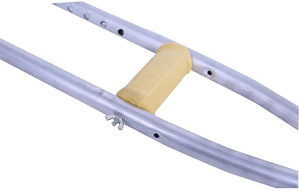 Kule dla dorosłych Pod pachami Kule do regulowanej laski z kulami Podwójna laska Pod pachami Stop aluminium Regulowany dla dorosłych i nastolatków Idealne do podróży lub podróży Keep it in mind