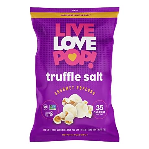 Live Love Pop Truffle Salt Popcorn 4.4 oz. (12 pack) … Cover