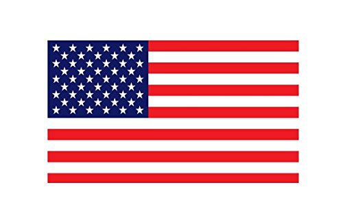 BOLDERGRAPHX American Flag Decal 3"x5"