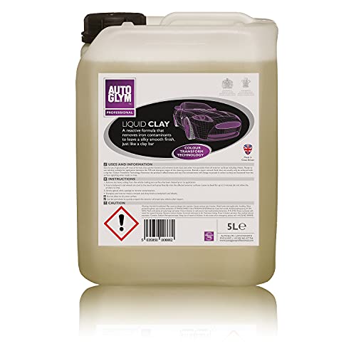 オートグリム 鉄粉 除去 鉄粉取り 鉄粉落とし リキッド クレイ 5L 液体鉄粉除去剤 ボディ ホイール使用可 正規輸入品 20A51005 AUTOGLYM