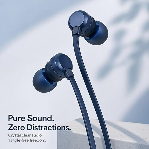 Image of Original Type C Earphones for JBL Tune 310 C Powerful Bass Wired Earbuds HD Audio Clear Calling Microphone Black Compatible with All Type C Device (Blue)