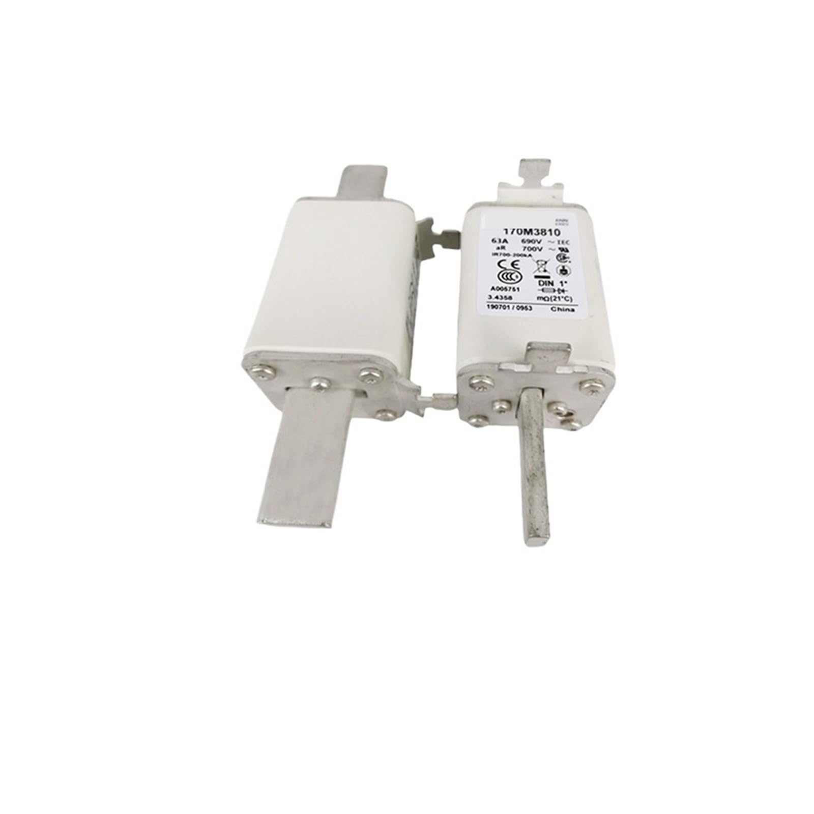 Fusible rápido 170M3810 170M3472 para reemplazar componentes dañados 3