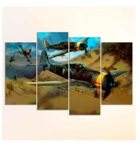 Affiche aviation Fw 190 pour habiller un grand mur de salon vide