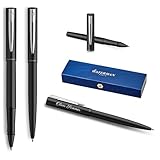 PRESTAZIONI DI SCRITTURA PRECISE - Penna a sfera e rullo per inchiostro: la penna a sfera (M, inchiostro blu) offre linee pulite e uniformi, mentre la penna a sfera (F, inchiostro nero) consente una scrittura particolarmente fluida e confortevole, ideale per l'uso quotidiano, l'ufficio e le firme.