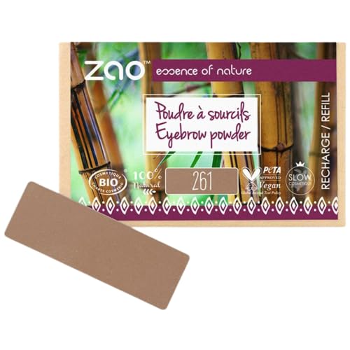 ZAO Recarga de polvo de cejas orgánico
