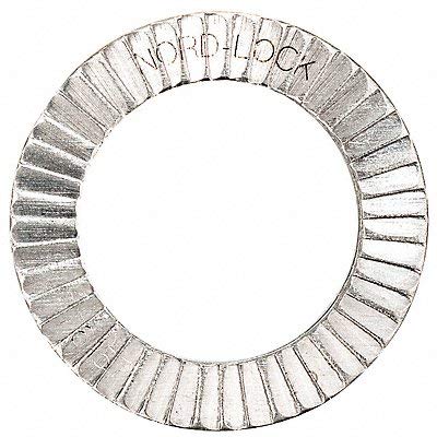 #5 x 0.280" OD 254 SMO Stainless Steel Plain Finish Lock Washers, 10 pk.