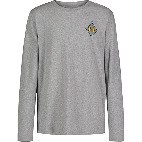 Image of Under Armour Boys Long Sleeve Shirt, Crewneck, Lightweight and Breathable