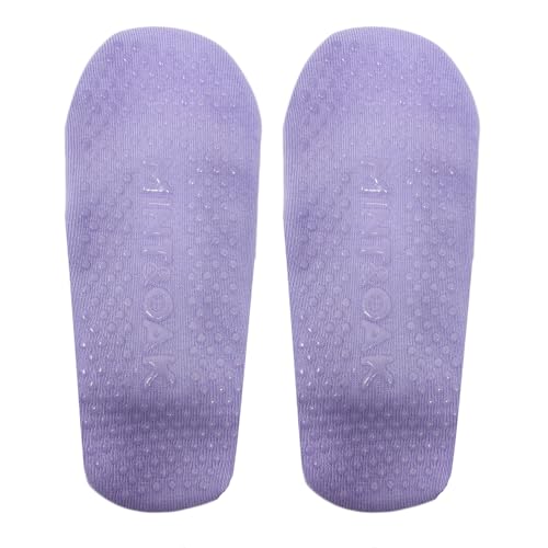 Image of Mint & Oak Pilates Socks with Grips for Women, Ankle Length Non-Slip Yoga Socks, Cotton Ideal For Yoga, Pilates, Gym, Workout, Cute Women's Gift