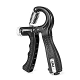 Hand Grip Strengthener Adjustable Hand Grip Exerciser Comfortable and Non Slip Hand Gripper Exerciser for Forearm, Fingers, Wrist Workout 