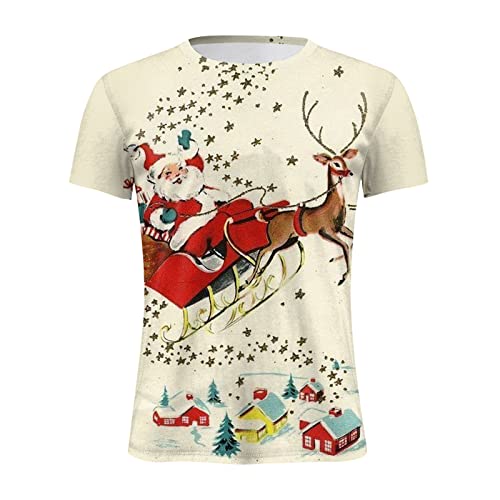 クリスマス tシャツ Joielmal クリスマス tシャツ トップス