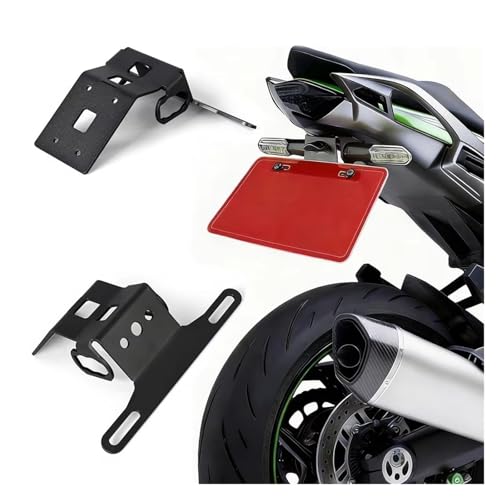 Support plaque d'immatriculation garde-boue arrière moto Ninja 1100SX 2024 2025