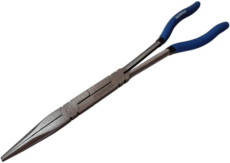 Faithfull FAIPLLN335 Double Jointed Long-Reach Long Nose Pliers 335mm (13in)