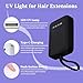 V Light Hair Extensions Kit, 18W UV Light for Hair Extensiont, V Light Hair Extension Machine, 405nm UV Glue Fast Curing Lamp, Portable UV Wig Extension Light
