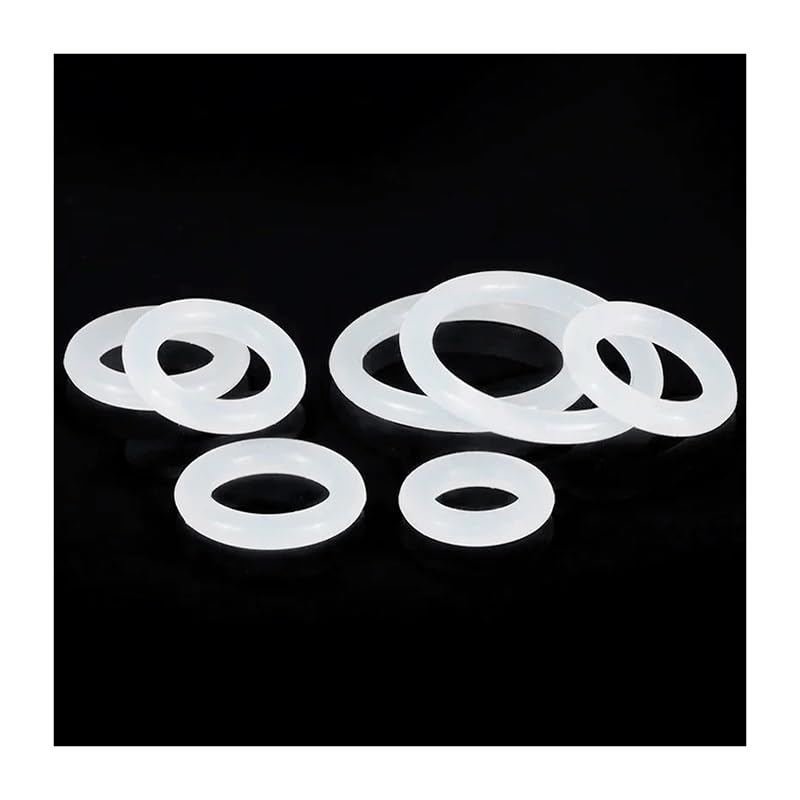 2,5 mm biały silikonowy pierścień uszczelniający 10 sztuk do uszczelki O-ring izolacji sprzętowej(OD 39mm)