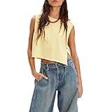 Womens Free Tie Side Front Slim Fit Camisole People FP Dupes Tank Top Vest Y2k Graphic Floral Print Graffiti Cute Teen Girls Summer Going Out Aesthetic Cami Sleeveless Streetwear Shirts Crop Tops