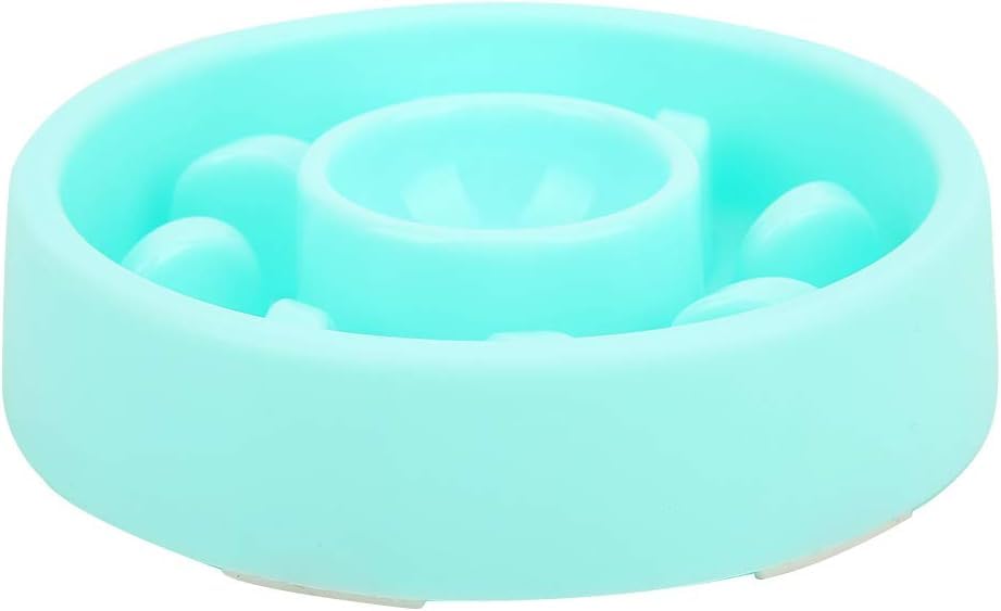 Emily Pets Plastic Food Feeding Dishes Interactive Bloat Stop Dog Bowls Preventing Choking Healthy Design Dogs Cats Bowl Dog Slow Feeder Bowl, Anti Choking Pet Slower (Blue), 16L x 16W x 5H Cm (B09GS6N1MB) Amazon Price History, Amazon Price Tracker