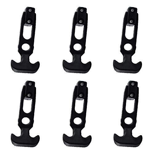 Podoy Flexible T-Handle Draw Latches for Mad Jax Cooler,Golf Cart Boat Farm Hood Tractor or Tool Box (4 PCS)