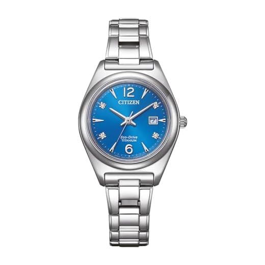CITIZEN Eco-Drive 32025930 Women's Analogue Watch, blue, One Size, Bracelet