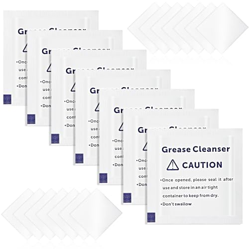 Threlaco 50 Pieces Thermal Paste Remover Technical Prep Pads Hand Electronic Cleaning Wipes Multi Purpose Thermal Paste Cleaner Thermal Grease Cleaner for Industrial Computers CPU Electronics Surfaces