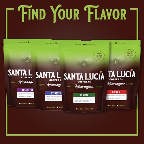 Santa Lucia Coffee Café Crema Espresso Roast Whole Bean 16oz miniatura 5