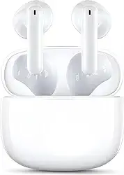 Fone De Ouvido Sem Fio, Bluetooth 5.4, Compatível Com Todo Celular, Cancelamento Ruído, Bateria Até 16 Horas de Uso, Microfone Para Chamadas, Controle Touch, Conecta no Notebook - Linha Premium