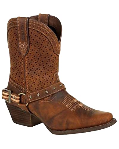 Durango Crush Women's Brown Ventilated Shortie Boot