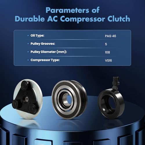 Image of ECCPP A /C Compressor Clutch 2013-2014 Fit for Ford Focus 2.0L AC Clutch