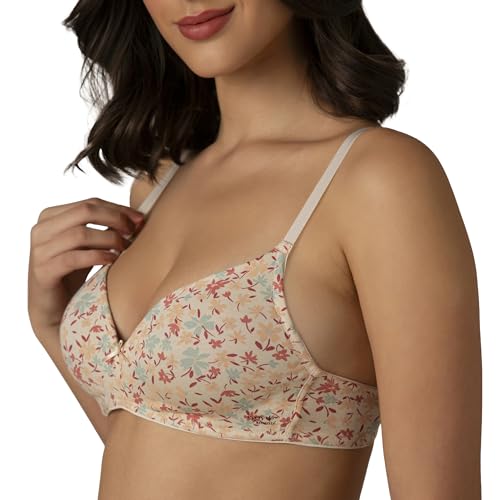 Image of Amante Every de Padded Non-Wired Full Coverage Smooth Style T-Shirt Bra