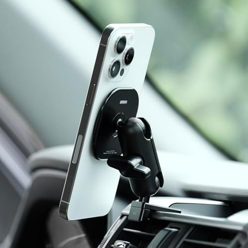 Offroam Non-Charging Phone Mount Made for MagSafe and Made for Toyota 4Runner 2010-2024, Aluminum, Dashboard Mounting, 360-Degree Adjustable, High Strength Magnets image 5