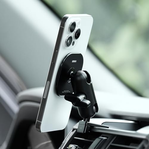 Offroam Non-Charging Phone Mount Made for MagSafe and Made for Toyota 4Runner 2010-2024 Aluminum Dashboard Mounting 360-Degree Adjustable High Strength Magnets