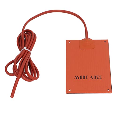 Almohadilla calefactora de caucho de silicona de 100W con calentamiento uniforme 6