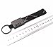 BJinegely Key Chains High Quantity Oxford Cloth Keychain, Holder Titanium Scottish Metal Car Key Rings for Man and Women 1Pcs Black