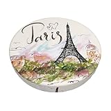 Légère et portable : cette housse de coussin de tabouret de bar imprimée Tour Eiffel est légère et pliable pour un rangement et un transport faciles. Il économise de l'espace pour le remplacement et l'utilisation temporaire, simple à installer pour l'intérieur et les occasions décontractées en extérieur.