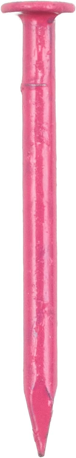 Wakaisangyou Nail it!! NF10011 String Art, Nail Bag, Pink, Nail Size: Length: 0.7 inches (19 mm), Thickness: #17 (approx. Φ0.06 inches (1.47 mm), 100 Pieces