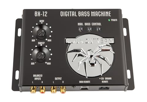 Soundstream BX-12 – Bass Processor | Car Audio Bass Restoration Processor with Remote Control | Epicenter Alternative for Factory & Aftermarket Sound Systems and Subwoofer Bass Booster