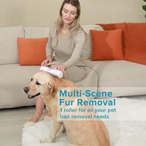   Roller-Pet-Hair-Remover-and-Reusable-Lint-Roller-Lamuel-Cat-and-Dog-Hair-Remover-for-Furniture-Couch-Carpet-Clothing-and-Bedding-Portable-Multi-Surface-Fur-Removal-Tool