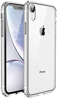 UNBREAKcable Case for iPhone XR 6.1 Inch - [Shockproof & Anti-Scratch] Ultra Clear Shockproof Hard PC Back & Soft TPU Bumper Protective Cover for iPhone XR - Transparent