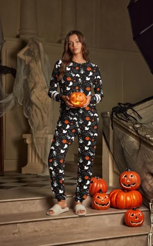 Image of Ekouaer Sweatsuits Womens Loungewear Set Tracksuit Long Sleeve Pajamas Set