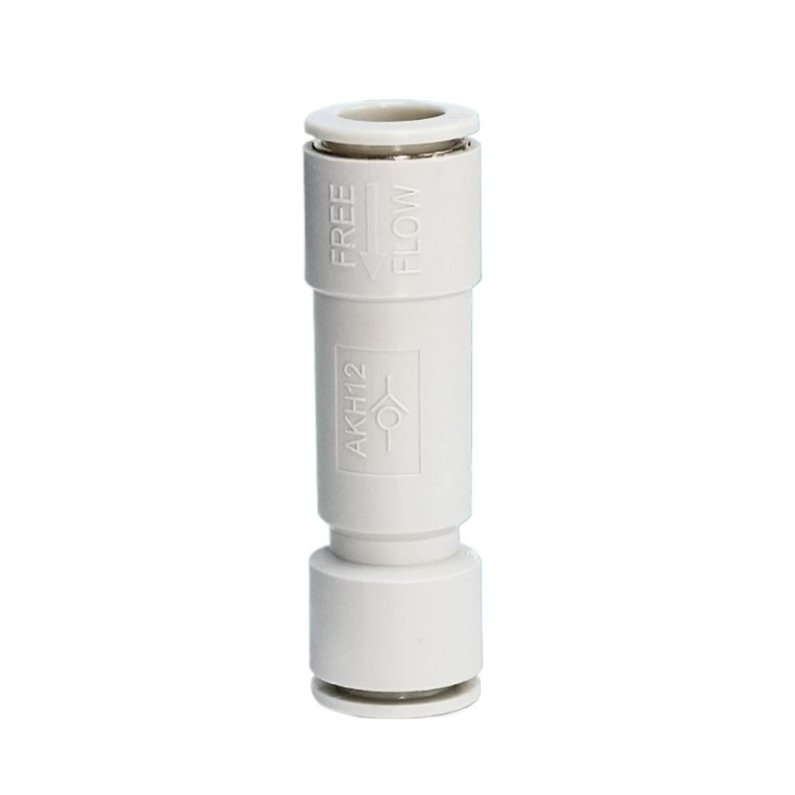 Válvula antirretorno AKH12-00 unidireccional de 12 mm para control de aire