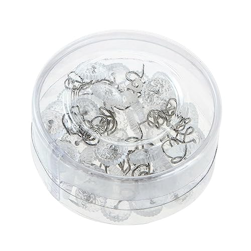 HONMEET 60pcs Anti-Slip Clips for Upholstery Bedskirts Twisted Pins Stainless Steel Sheet Grippers