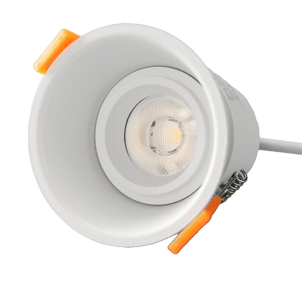 Foco empotrable impermeable IP65 de bajo consumo 3W para baño y dormitorio