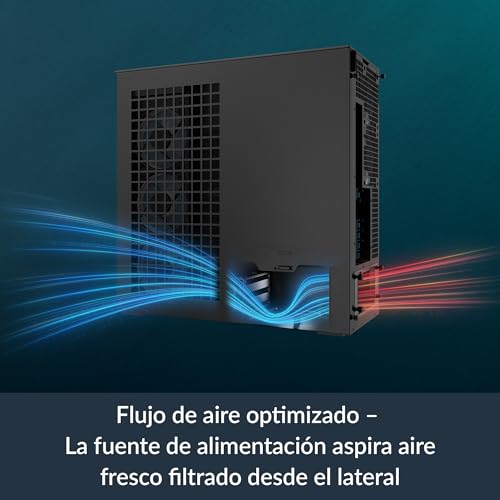 Caja de PC para setup gaming minimalista ARCTIC Xtender VG con cristal de espejo 7