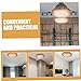 Yardenfun Lamp Shade Diffuser Cover for Pendant Lights and Chandeliers Brown Light Shading Tool Easy to Install Lamp Bottom Cover for Bedroom Living Room Study Use