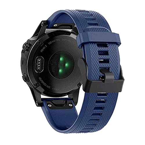 Bracelet montre Garmin Fenix 7 7S 7X 6X silicone libération rapide