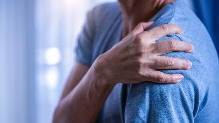 Épaulière Arthrose Arthrite Douleurs Épaule Bras Dos Coup - Maintien Support Protége Protection Attelle (XL-XXL)